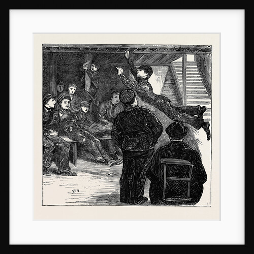 Home for News-Boys in the Metropolis: The Exercise Room by Anonymous