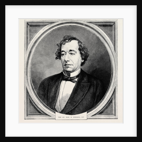 The Rt. Hon. B. Disraeli, M.P. by Anonymous