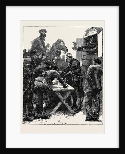 The Volunteer Review at Brighton: Refreshments on the Field by Anonymous