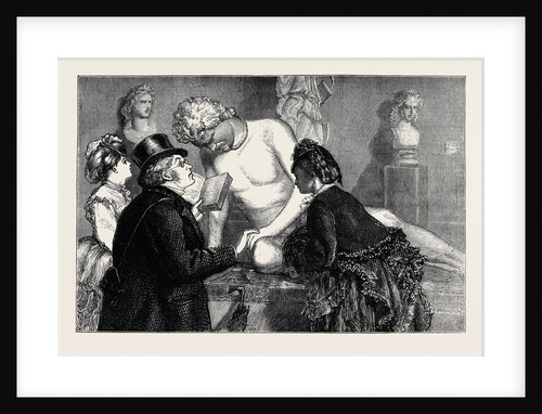 Rome: The British Tourist and the Dying Gladiator, Italy by Anonymous