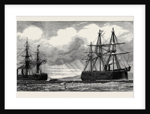 The Lord Warden Towing the Lord Clyde Off the Island of Pantellaria by Anonymous