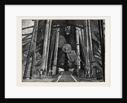 H.M.S. Lord Clyde in the Dry Dock at Malta by Anonymous