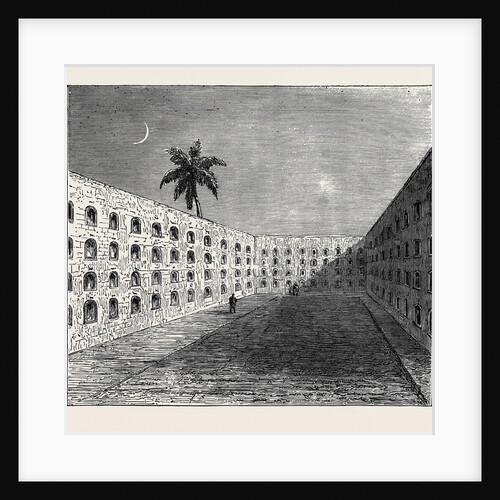 The Massacre at Havana: Cemetery of San Lazzaro by Anonymous
