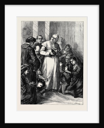 Rome: An Audience with Pius IX, in the Vatican by Anonymous