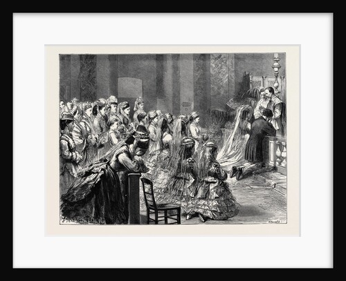 The Marriage of the Marquis of Bute at the Oratory, Brompton by Anonymous