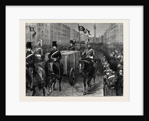The Funeral of Lord Mayo: The Procession Passing Over Carlisle Bridge by Anonymous