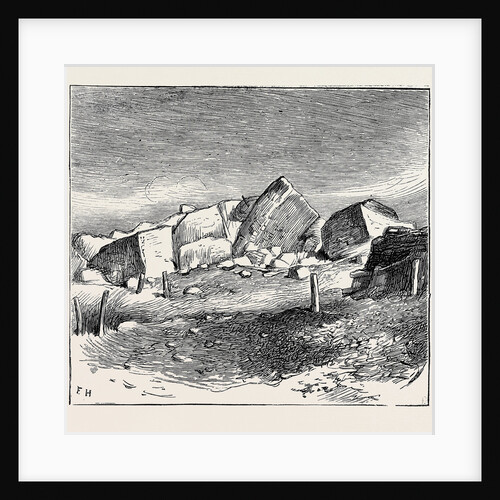 Experiments with Gun-Cotton Near Hastings: One Minute after the Explosion by Anonymous