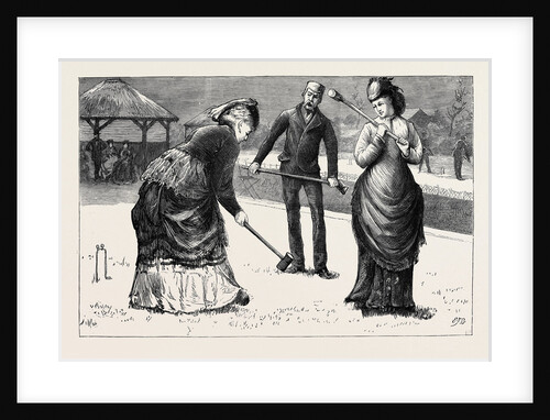 Spring Meeting of the All England Croquet Club at Wimbledon by Anonymous