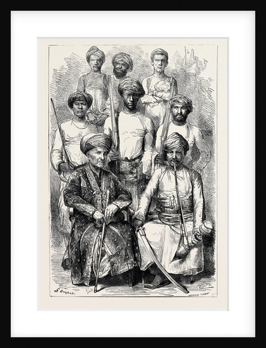 The Nawab of Junagadh, K.G., C.S.I., and His Court by Anonymous