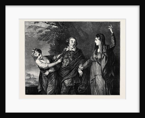 Garrick Between Tragedy and Comedy by Anonymous