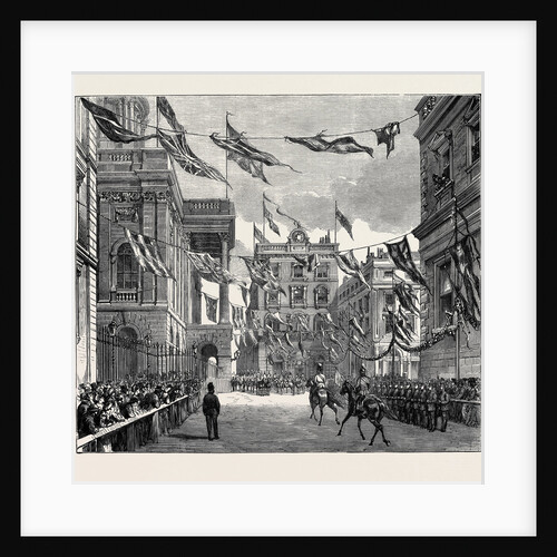 Reception of Prince Arthur at the Town Hall, Liverpool by Anonymous