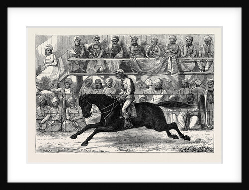Sketches from India: The Preliminary Canter at an Up-Country Race Meeting by Anonymous