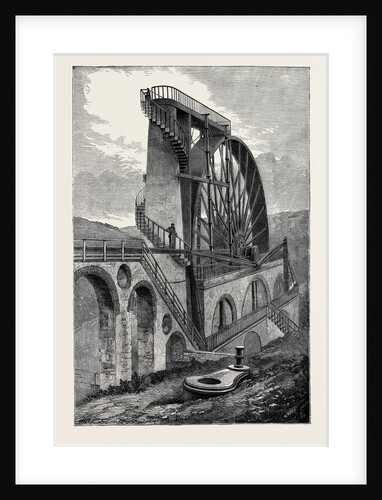 The Great Laxey Water-Wheel, Isle of Man by Anonymous