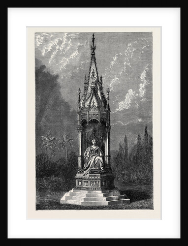 Statue of Her Majesty in the Victoria Gardens, Bombay, Presented by the Guicowar of Baroda by Anonymous