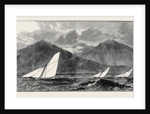 The Clyde Yacht Club: Vessels Weathering the Garroch Head, Bute by Anonymous
