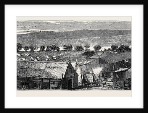 Panorama of the Diamond Fields, Vaal River, South Africa by Anonymous