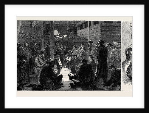 On Board the Indus Emigrant Ship: The Bachelors in the 'Tween Decks, Crew Members by Anonymous