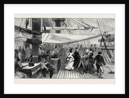 On Board the Indus Emigrant Ship: The Ladies on Deck by Anonymous