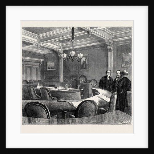 The Geneva Arbitration: The Salle Du Congrès in the Hôtel De Ville, Where the Arbitrators Meet by Anonymous