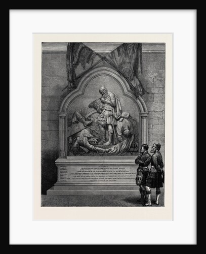 Monument to the 42nd Highlanders, Recently Unveiled in Dunkeld Cathedral by Anonymous