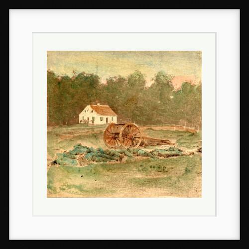 American Civil War: Dunkers (I.E. Dunker) Church, Battle Field of Antietam by Anonymous