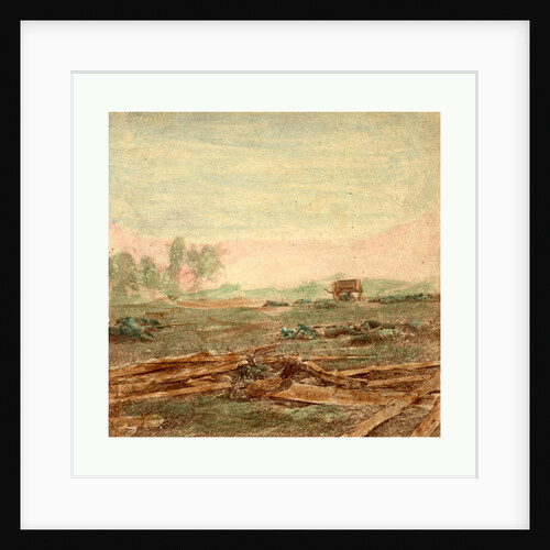 American Civil War: View on Battle Field of Antietam Where Sumner's Corps Charged the Enemy by Anonymous