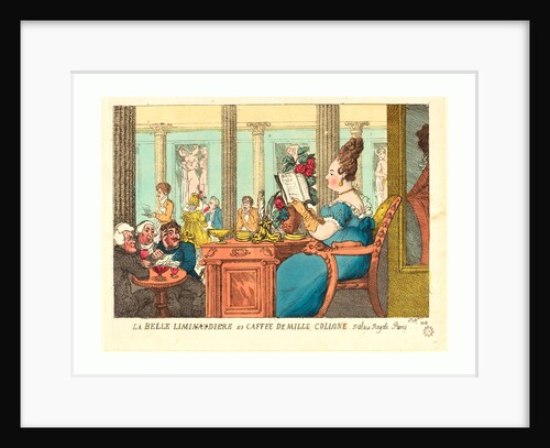 La Belle Limonaudiere Au Cafe Des Mille Colonnes by Anonymous