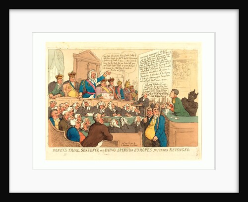 Boney's Trial, Sentence, and Dying Speec by Anonymous