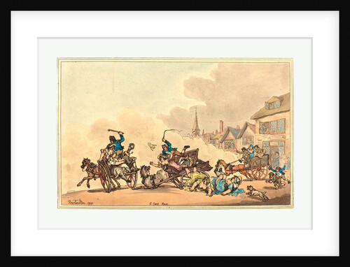 A Cart Race by Anonymous