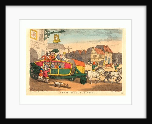 Paris Diligence by Anonymous