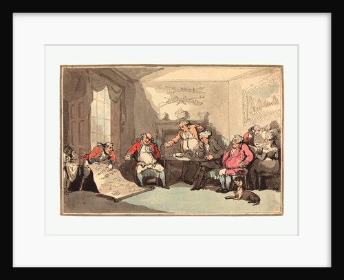 A Militia Meeting by Anonymous