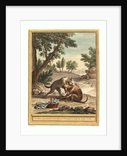 Le Chien Qui Porte a Son Cou Le Diner De Son Maitre (the Dog Carrying His Master's Supper) by Anonymous