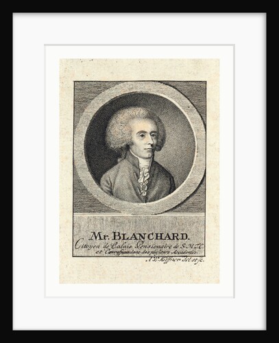 Mr. Blanchard, Living in Calais, France by Anonymous