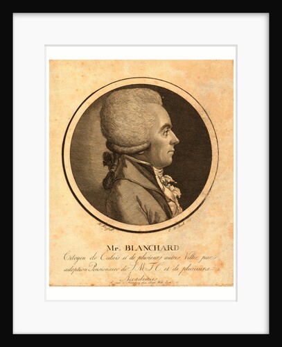 Mr. Blanchard, Living in Calais, France by Anonymous