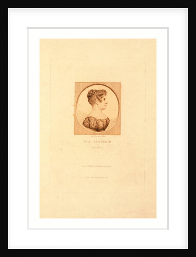 Elisa Garnerin, Aeronaut by Jules Porreau, 1854. by Anonymous