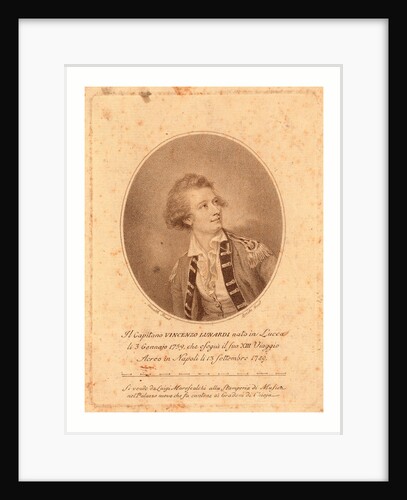 Vincenzo Lunardi, Nesmith, Pinxt.; Burke, Fecit. by Anonymous