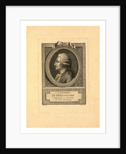 A Etienne De Montgolfier, Aeronaut by Anonymous