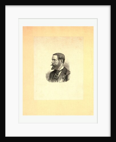 Gaston Tissandier, French Balloonist, Head-and-Shoulders Portrait, Between 1860 and 1900 by Anonymous