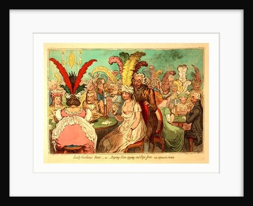 Lady Godina's Rout or Peeping Tom Spying Out Pope Joan by Anonymous