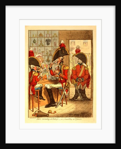 Hero's Recruiting at Kelsey's or Guard Day at St. James's by Anonymous