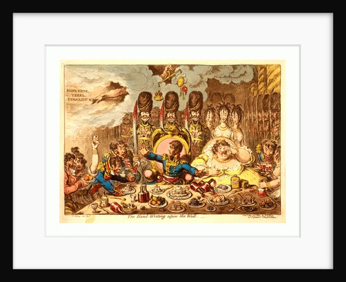 The Hand-Writing Upon the Wall by Anonymous