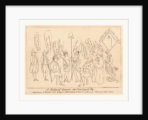 A Political Concert; the Vocal Parts by by Anonymous