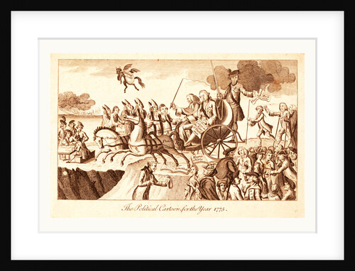 The Political Cartoon for the Year 1775 by Anonymous
