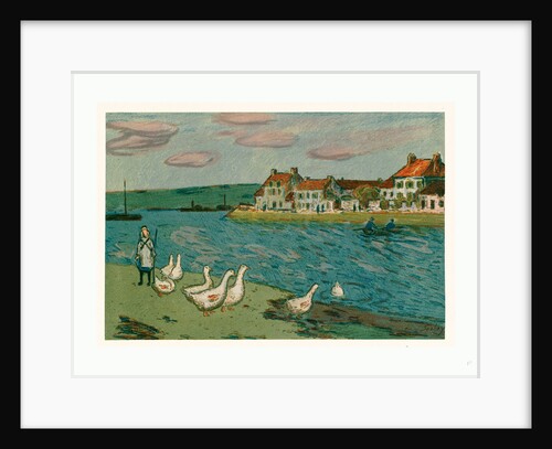 Banks of the River (Les Bords De Riviere) by Anonymous