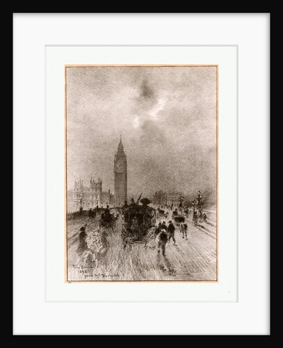 The Victoria Clock Tower London by Anonymous