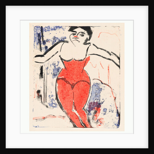 Performer Bowing (Beifallheischende Artistin) by Anonymous