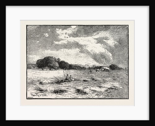 A Hayfield at Marlow by Anonymous