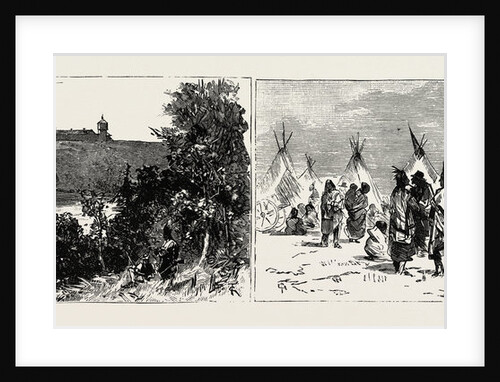 The Recent Rebellion in Canada: Fort Edmonton, Hudson Bay, North Saskatchewan River by Anonymous