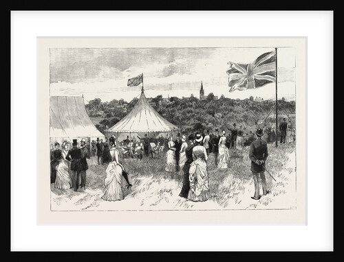 The Proposed Purchase of Parliament Hill, Hampstead, and the Adjacent Fields by the Metropolitan Board of Works: The Garden Party Given by the Hampstead Heath Extension Committee by Anonymous