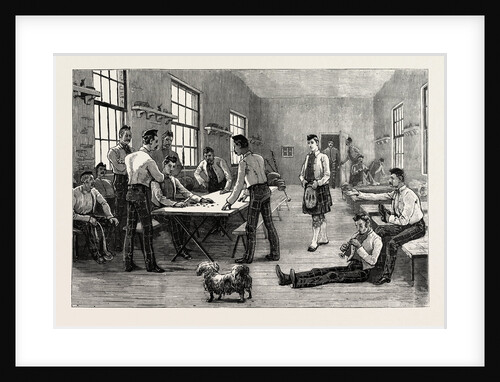 The Royal Wedding, Dividing the Princess Beatrice's Wedding Cake at the Barracks, Windsor Castle by Anonymous